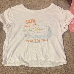 Aerie Summer Cropped Tee